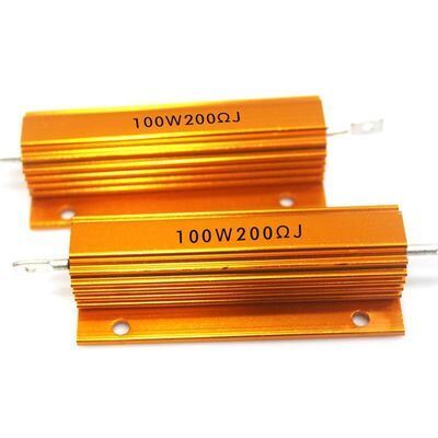 品質 RX24 100W 金アルミニウムハウジング 巻線型パワー抵抗器 ダイナミックブレーキ抵抗器 工場