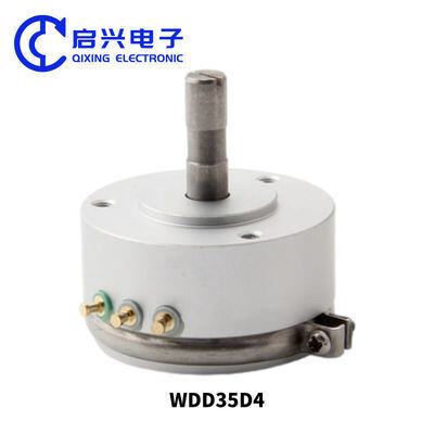 品質 WDD35D4 1K 2K 5K 10K 導電性プラスチックポテンショメータ 19mm ショート軸角度センサー変位 工場