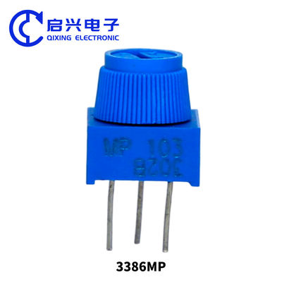 3386P-1-103 10K 1k 2k 5k 10k 20k 0.5W 1/2W PC ピンは穴を割るポテンチオメーターセルメット1ターントップ調整
