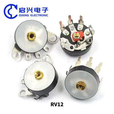 ラジオ・ボリューム・ポテンチオメーター スイッチ付き直脚 B50K RV12MM B103 B10K