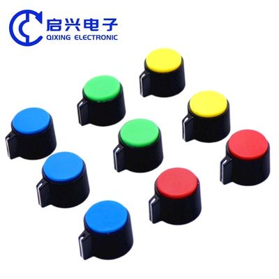 BONENS 19X16MM プラスチックのボリューム調整ボタン KN113 プラム・ブローズーム・シャフト