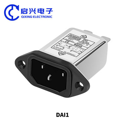 DAI1シリーズ IECソケットタイプ EMI 単相電力ノイズフィルター 1A 3A 6A 10A