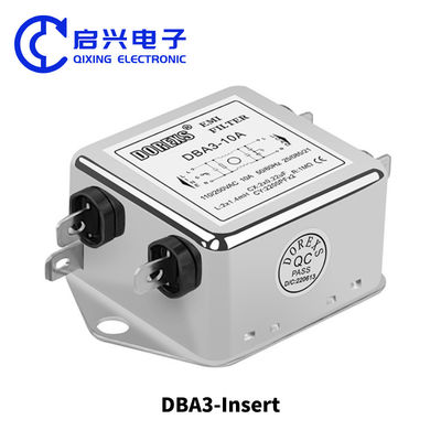 DBA3 EMIフィルター 220V 1A 3A 6A 単相ユニバーサルシリーズ電源フィルター