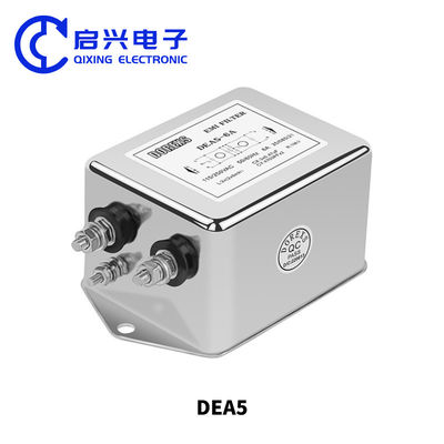 DEA5 シリーズ 2 セクション EMI フィルター 単相電流 20A-30A
