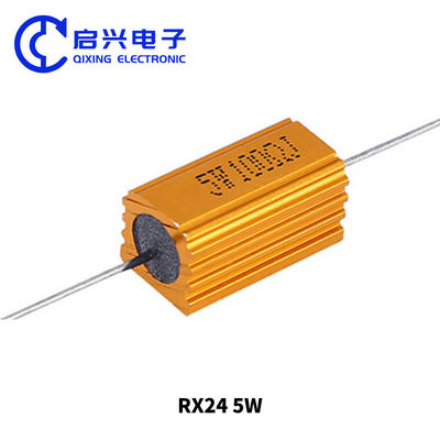 ワイヤーワンドレジスタ 5W 100ohm 金属アルミシェル