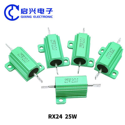 高功率ワイアワウンドレジスタ 50w グリーン金属アルミケースレジスタ