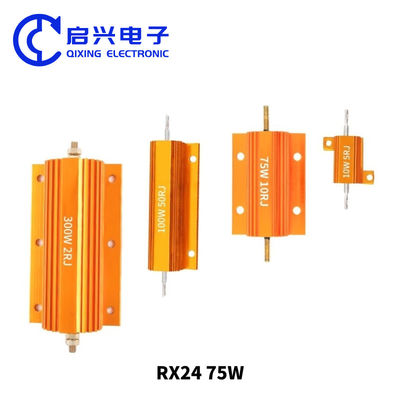 高性能ワイアローンドレジスタ 250W 金属アルミシェル