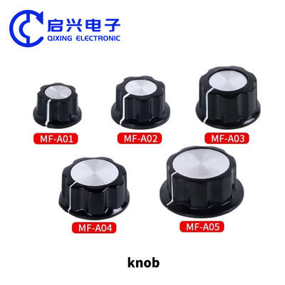 MF-A01 MF-A02 MF-A03 Potentiometer Knob 6mm Bakelite Knob Black