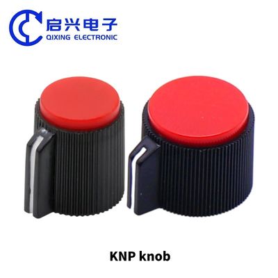 バケライトプラスチックポテンチオメーターノブ 6mm KNP-20回転制御ノブ