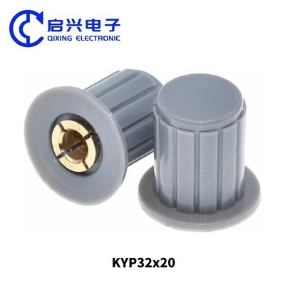 ボネス 4mm 6.35mm 6.4mm ポテンチオメーターノブ アンプリファイターノブ KYP25-18-6J KYP16-16 KYP32-20-6