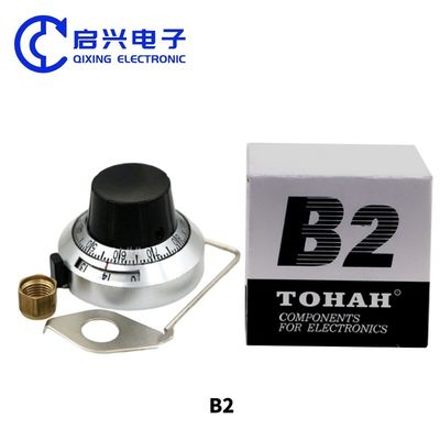 B2 46mm 6.35mm 15回転 10回転 7276 3590 534 ポテンチオメーター 正確なダイヤルノブロック可能な帽子