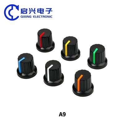 6mm 直径シャフトポテンチオメーター制御ボタン 電気ギターの音量ボタン