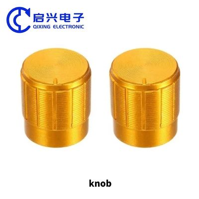 ポテンチオメーター用品 15*17mm アルミ合金ポテンチオメーターキャップ