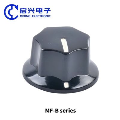 Mf-B01 Mf-B02 Mf-B03 六角型バケライトノブ 内孔 6mm