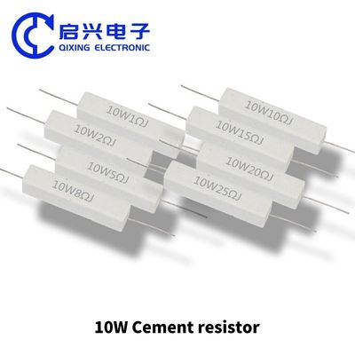 高功率ワイヤーワンドレジスタ 5W 10W 20W 100W 47 50 100オーム セラミックセメントレジスタ