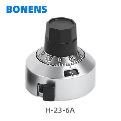 H-23-6A 多回転 0-14 15回転 ボリューム制御 デジタルダイヤルノブ 3590S 534 ポテンチオメーター アルミノブ 6.4mm