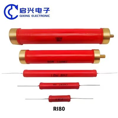 Ri80 10W 20W 30W 50W 100W 200W 300W 500W 1000W 100Ohm 固定シリンダ式高圧抵抗器