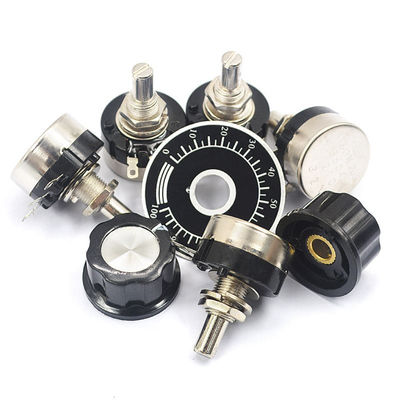 RV24YN20S 炭素フィルム調節可能な単回転ポテンチオメーター回転変数抵抗器