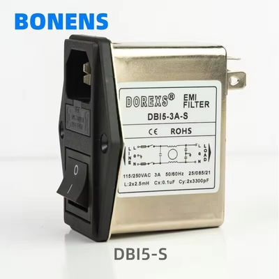 DBI5-S EMIフィルター バルス購入と低最小注文のためのダブルフィューズとスイッチ