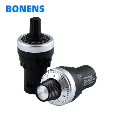 BONENS 22mmインバーター速度調節 LA42DWQ-22 1K 2K 5K 10K ポテンチオメーター周波数コンバーター精密調節器