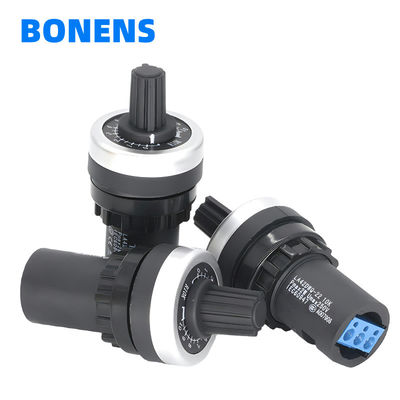 BONENS 22mmインバーター速度調節 LA42DWQ-22 1K 2K 5K 10K ポテンチオメーター周波数コンバーター精密調節器