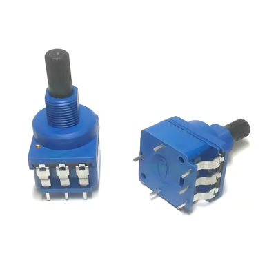 WH116AKシリーズ 10A 高電流 プラスチックシャフト 長寿命 回転ポテンチオメーター 防塵ポテンチオメーター ディマー用