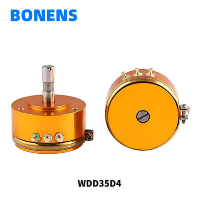 WDD35D4 1K/2K/5K/10K 導電性プラスチックポテンチオメーター 19mm 短軸角センサー 移動量 WDD35D-4 線形 0.1%