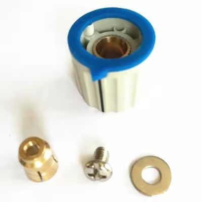オレンジポテンチオメーターの適用のための4mmシャフトプラスチックノブ