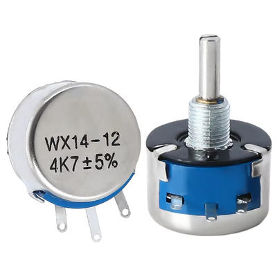 WX14-12 3W シングルターンワイヤー・ワンドポテンチオメーター 錠前なし 470オーム 1K 2K2 4K7 10K 工業用