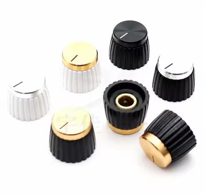 音声増幅器 音声ノブ 金銀 アルミ マーシャルノブ