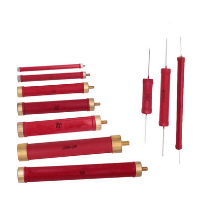 High Voltage Wirewound Resistor with Glass Glaze Film and High Resistance Power for -55 ~ +70℃ Operating Temperature