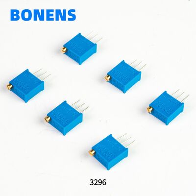 3296シリーズ マルチターントリマーポテンチオメーター 10Ω~5MΩ範囲の0.5W調節可能なレジスタ