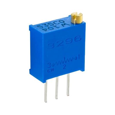 BONENS 3296W 10Ω~5MΩ範囲の多回転トリマーポテンチオメーター,セルメット技術, ±10%の許容度