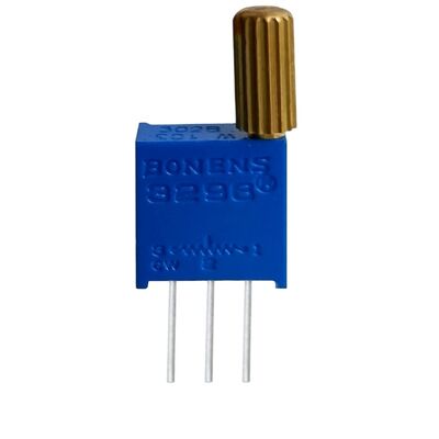 3296W マルチターントリマーポテンチオメーター 1k-50k 調整可能なレジスタントのための8mmノブ