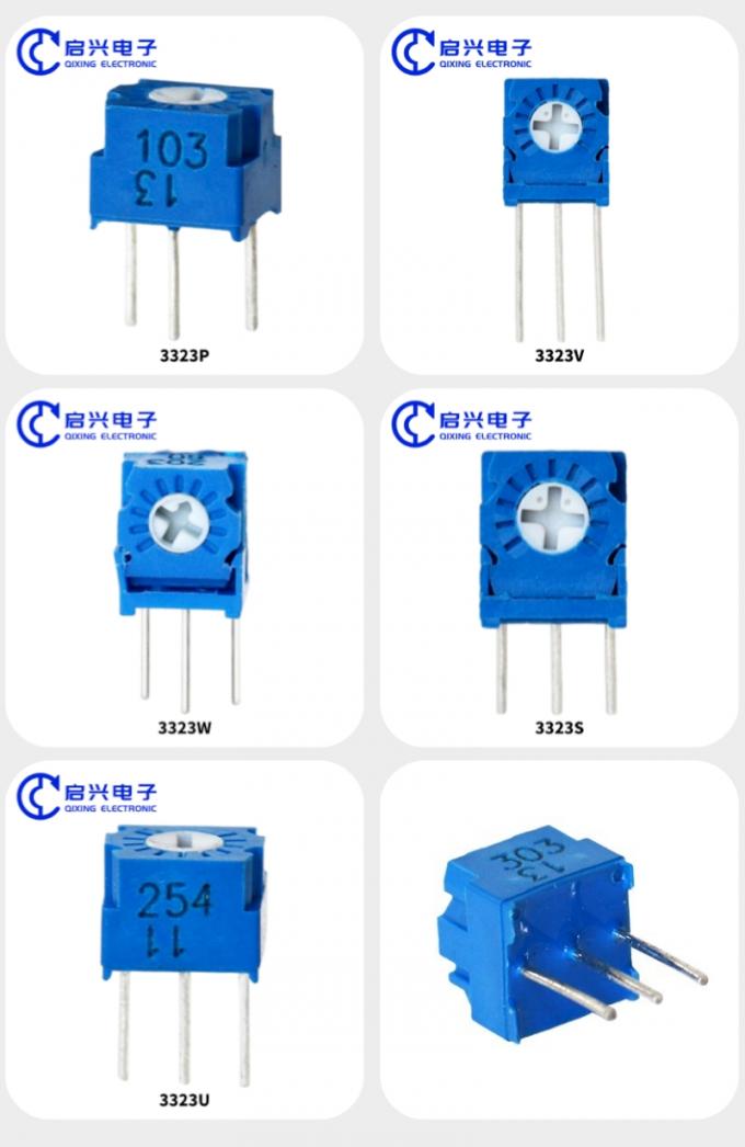 3323シリーズ シングルターン メタルガラスグラス トリマーポテンチオメーター 3323s 1