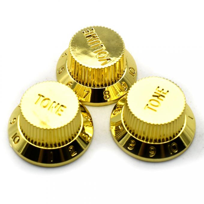 6X18T スピン付きギターの音量制御ボタン 0