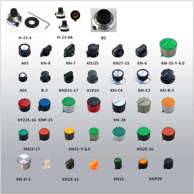 6X18T スピン付きギターの音量制御ボタン 9