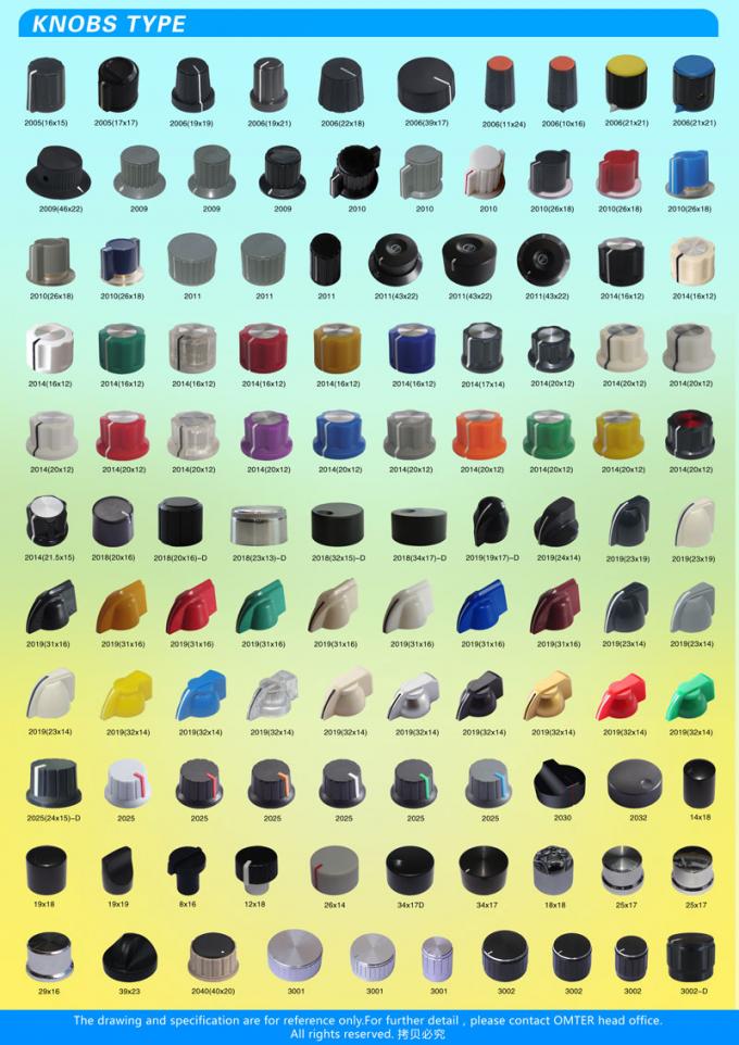 AG1 D シャフト 15X16mm プラスチックポテンチオメーターノブ 様々なタイプ 電子アクセサリー 11