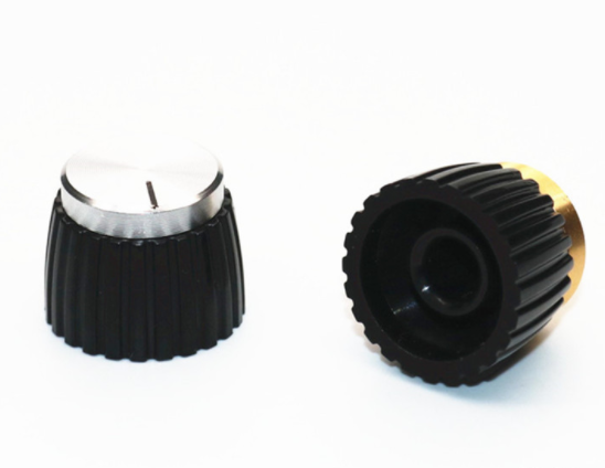 音声増幅器 音声ノブ 金銀 アルミ マーシャルノブ 0