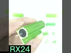 RX24 アルミケース抵抗 50w グリーン ローント 制限 老化 負荷抵抗