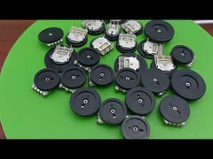 1Kオムダイヤルホイールポテンチオメーター オーディオステレオ ボリュームスイッチ制御 16x6mm