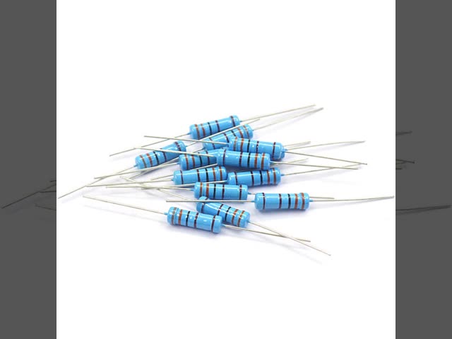 1% 容量金属フィルムレジスタ 10ohm から 1Mohm レジスタンスと 1/6W から 5W の電源評価