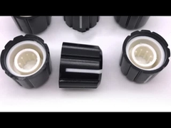 14.5*13.5mmプラスチックノブ 6mm 4.5mm Dシャフト 18T歯巻きシャフト