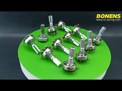 RV17 カーブピン付きスイッチカーボンフィルムポテンショメータ