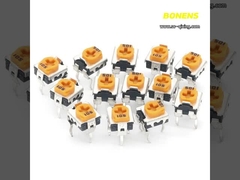 RM063 黄色シングルターンカーボンフィルムトリマーポテンショメータ 500オーム 1k 5K 50K